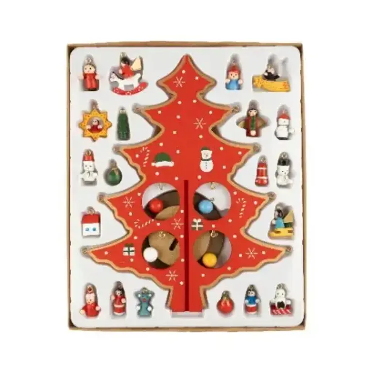 Silver Tree Silver Tree Red Tree with 20 Ornaments