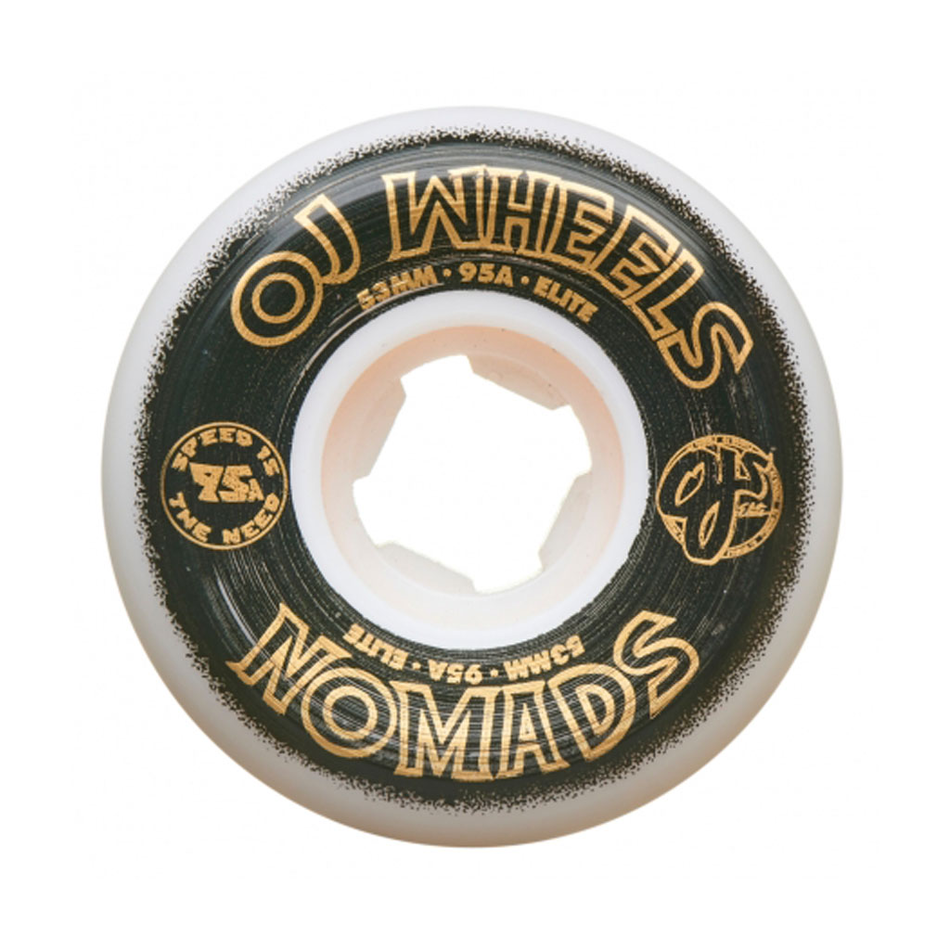 OJ Elite Nomads 95A Wheels White