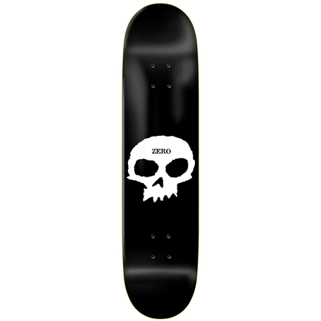 Zero Single Skull Deck Black