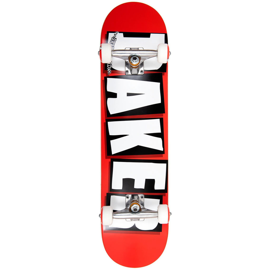 Baker Brand Logo Complete Red/White/Black