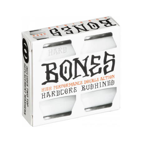 Bones Hardcore Hard Bushings 2-Pack White/Black