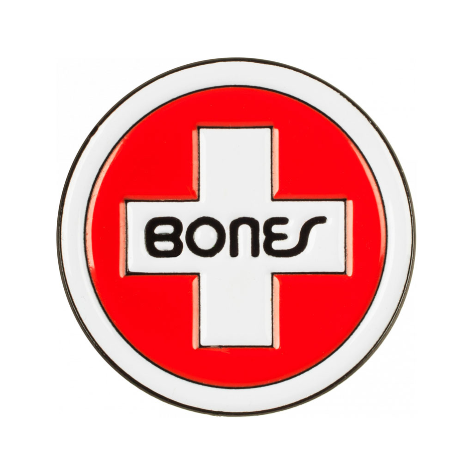 Bones Swiss Circle Lapel Pin