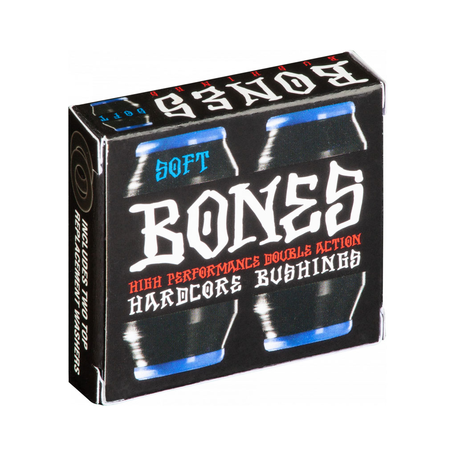 Bones Hardcore Soft Bushings 2-Pack Black/Blue