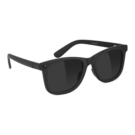 Glassy Mike Mo Premium Polarized Sunglasses Blackout