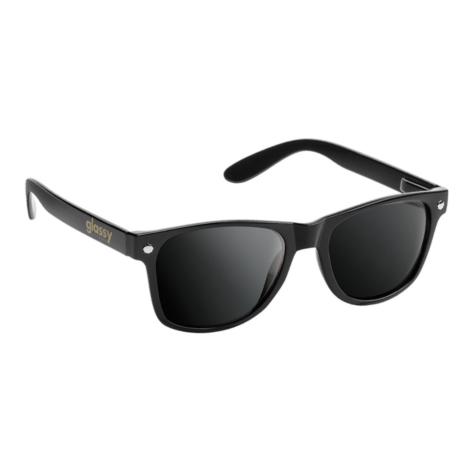 Glassy Leonard Polarized Sunglasses Black