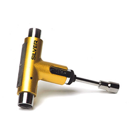 Silver Metallic Gold Tool