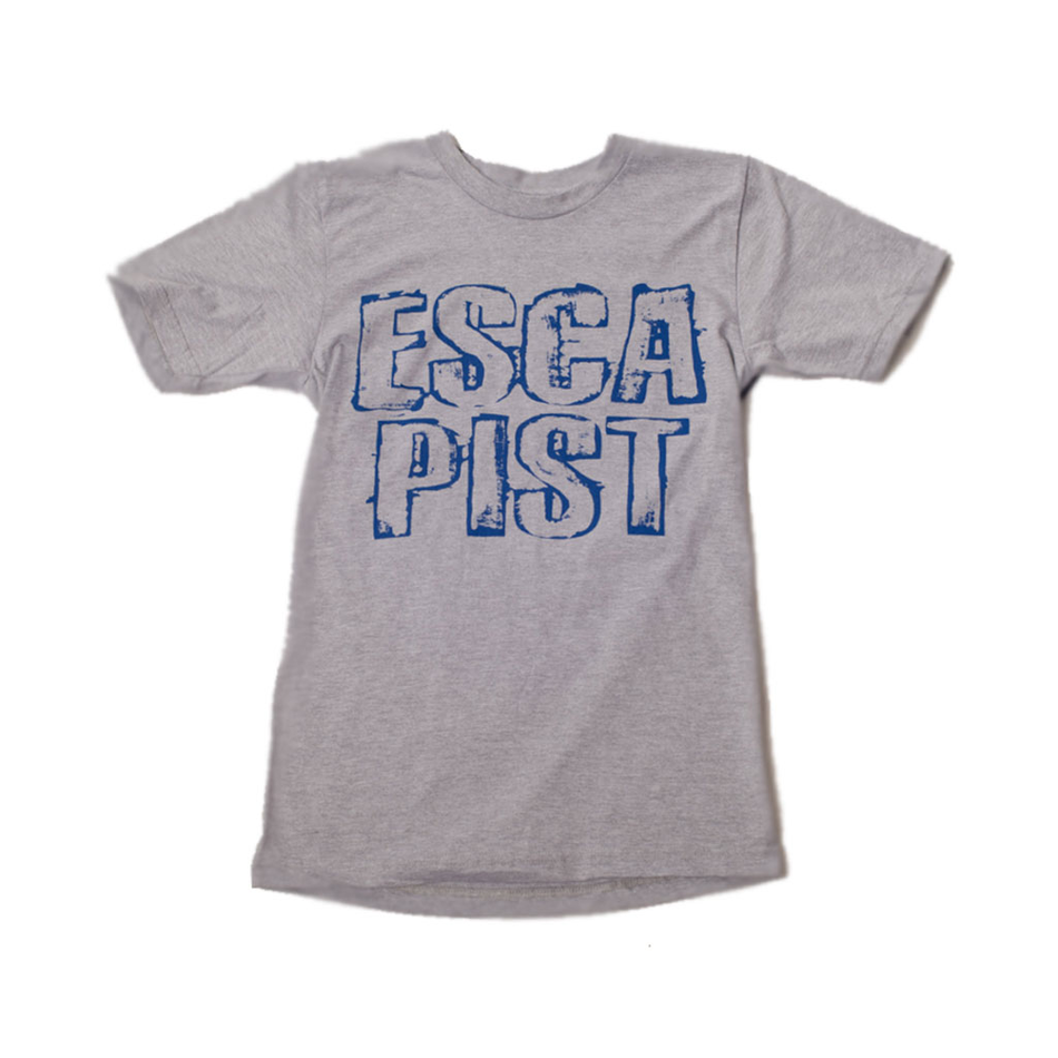 Escapist Outline Stacked T-Shirt Heather Grey