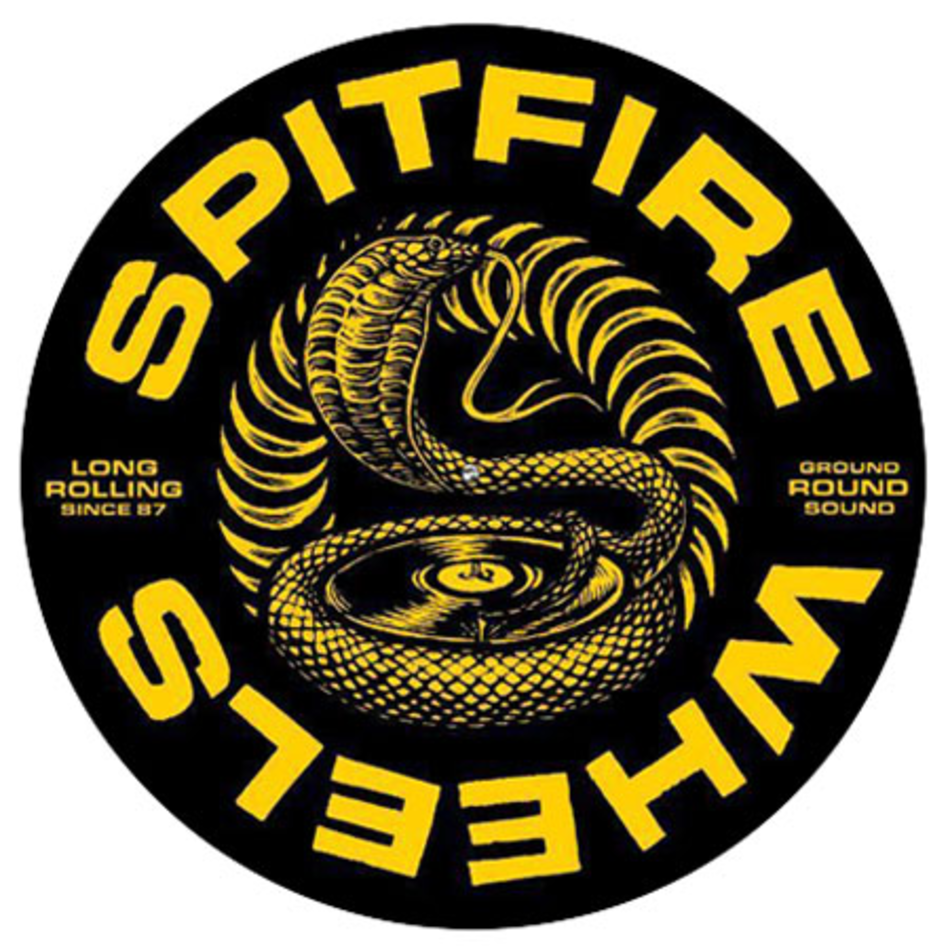 Spitfire Deep Cuts Slipmat Black/Yellow