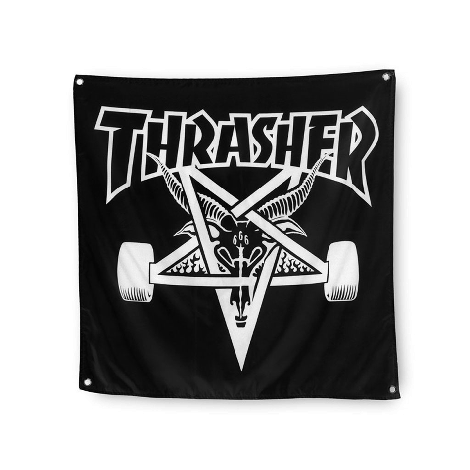 Thrasher Skate Goat Cloth Banner 36 x 36