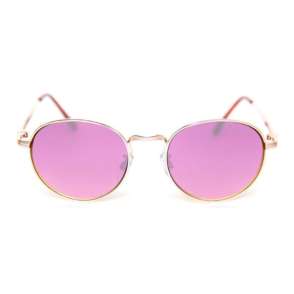 Happy Hour Riley Hawk Holidaze Sunglasses Gold Purple
