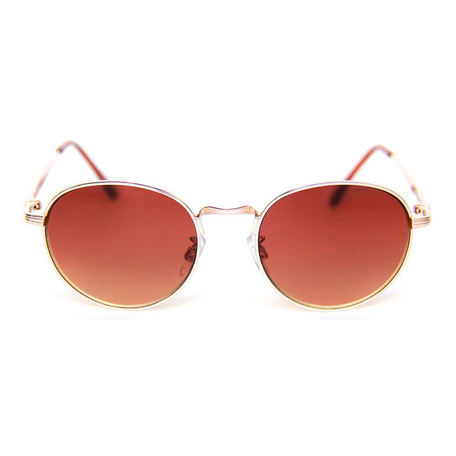 Happy Hour Riley Hawk Holidaze Sunglasses Gold/Amber