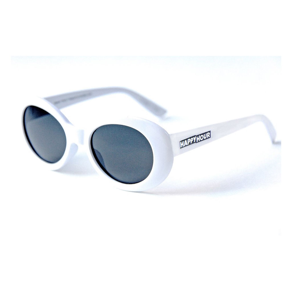 Happy Hour Beach Party Sunglasses White