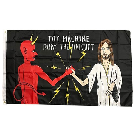 Toy Machine Bury The Hatchet Flag