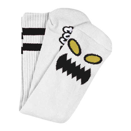 Toy Machine Monster Face Socks White