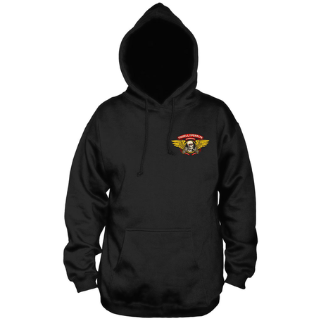 Powell Peralta Winged Ripper Hoodie Black