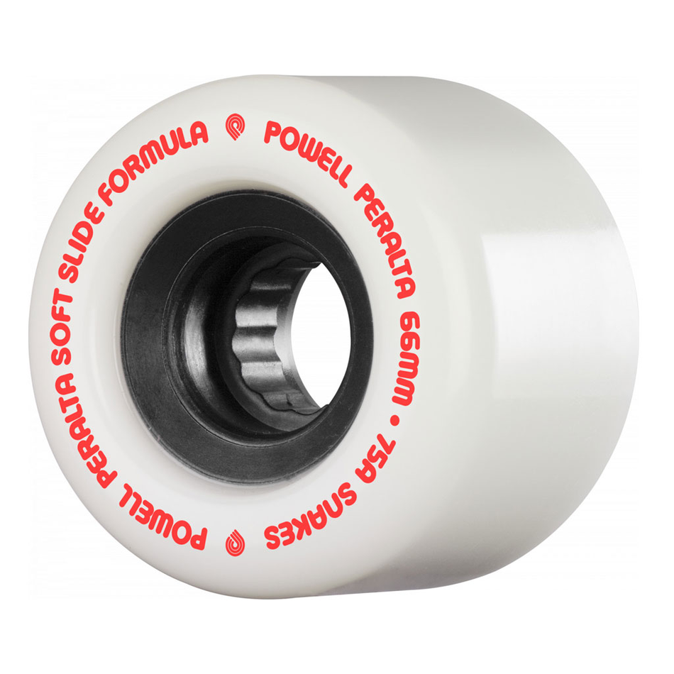 Powell Peralta Snakes 75A Wheels White