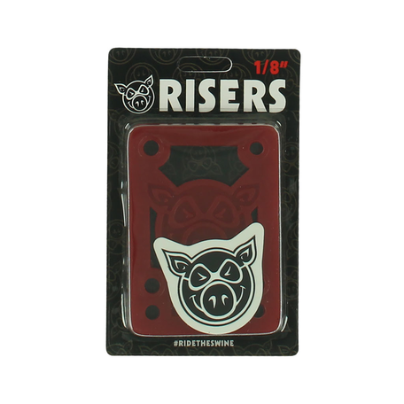 Pig Pig Piles Shock Pad 1/8" Red