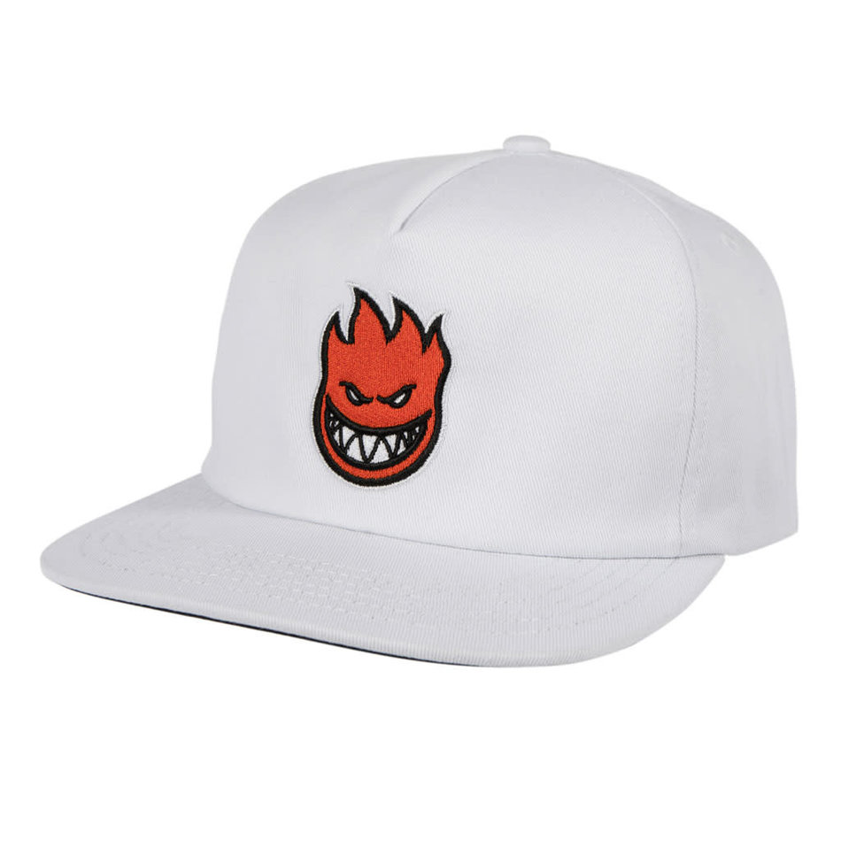 Spitfire Bighead Fill Snapback Hat White/Red