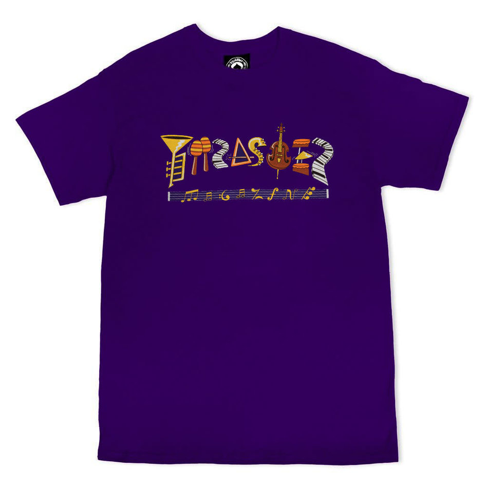 Thrasher Fillmore Logo T-Shirt Purple
