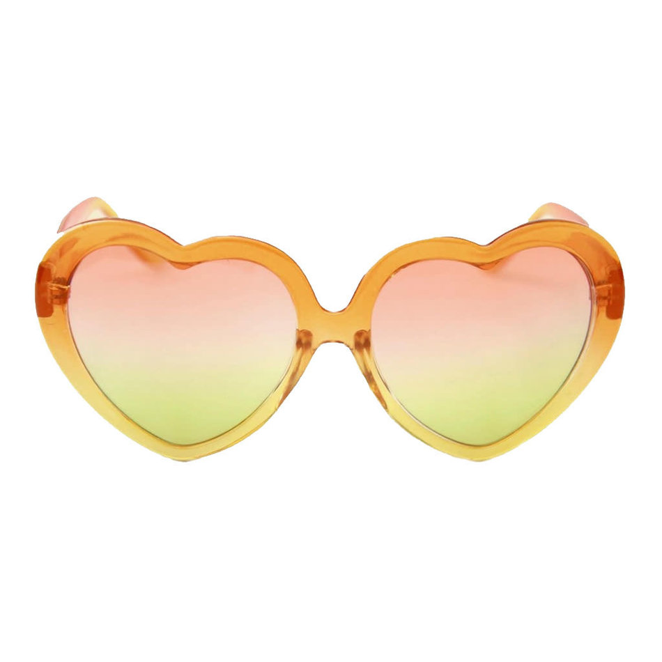 Happy Hour Heart Ons Sunglasses Candy Corn
