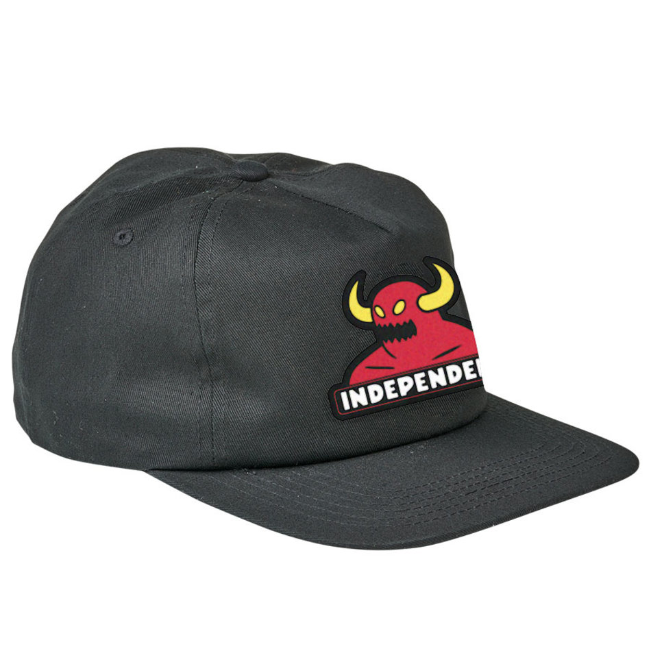 Independent x Toy Machine Bar Snapback Hat Black