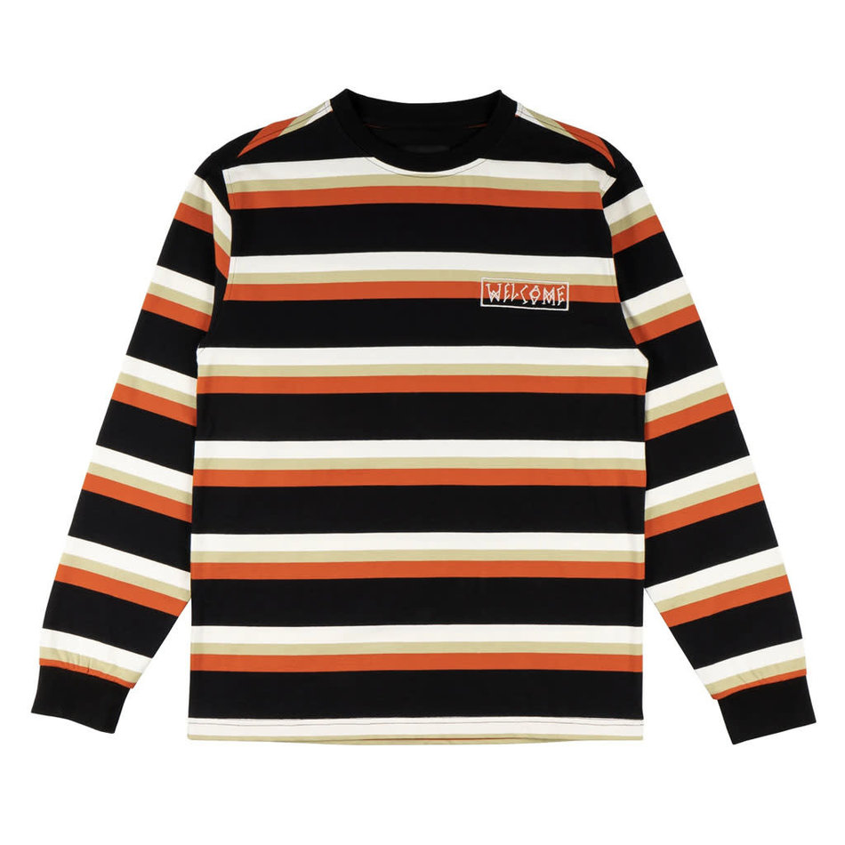 Welcome Medius Stripe L/S Knit Shirt Harvest