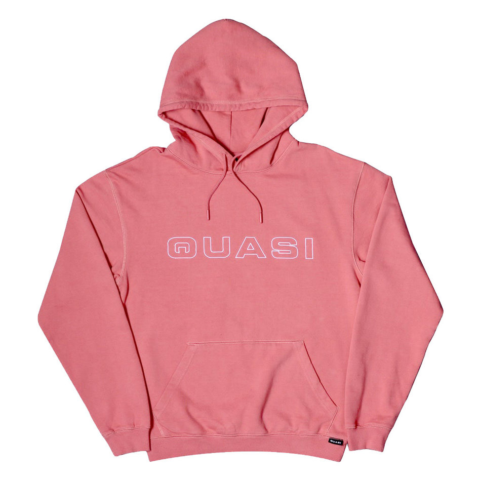 Quasi Quasi Euroline Pullover Hoodie Salmon Escapist