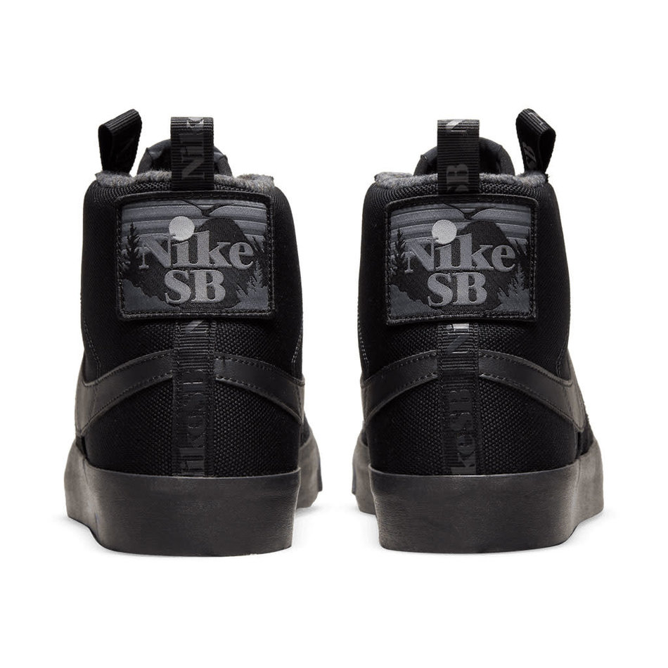 Nike SB Blazer Mid PRM Black/Black-Anthracite-Black