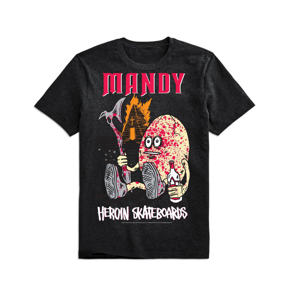 Heroin Mandy T-Shirt Black