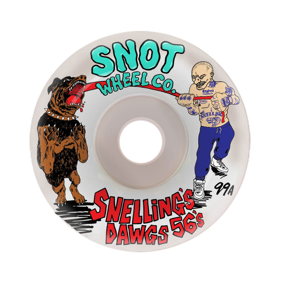 Snot Snellings Dogs 99A Conical Wheels White