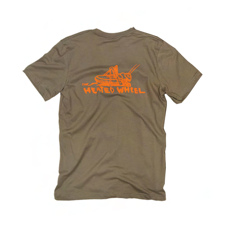 Heated Wheel Grasshopper T-Shirt Army