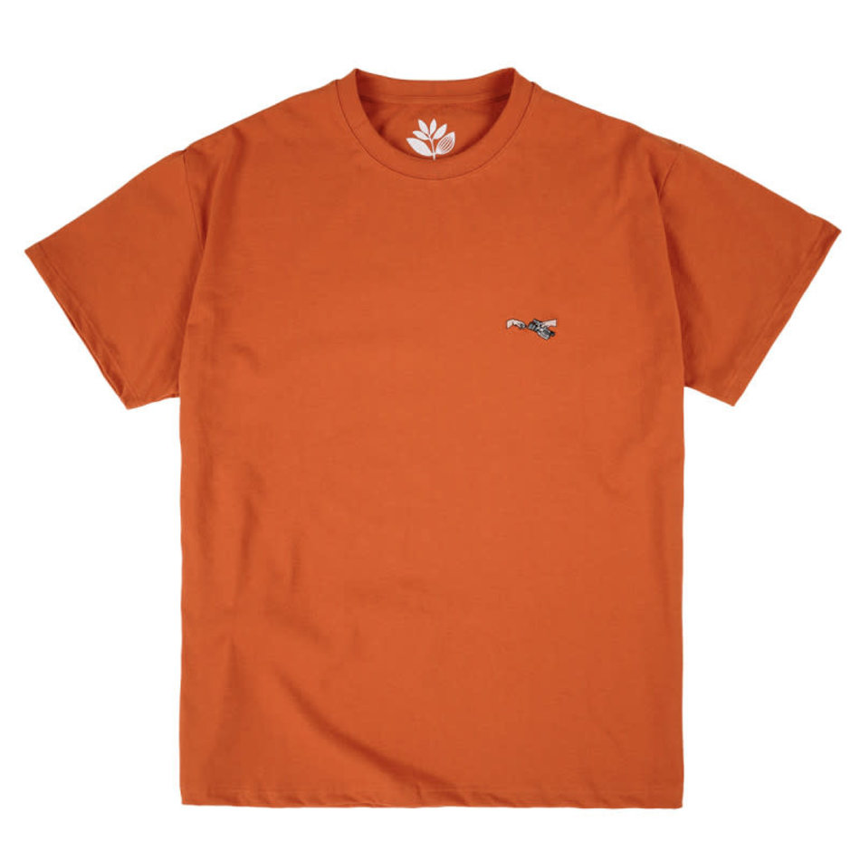 Magenta Gods Plan T-Shirt Orange
