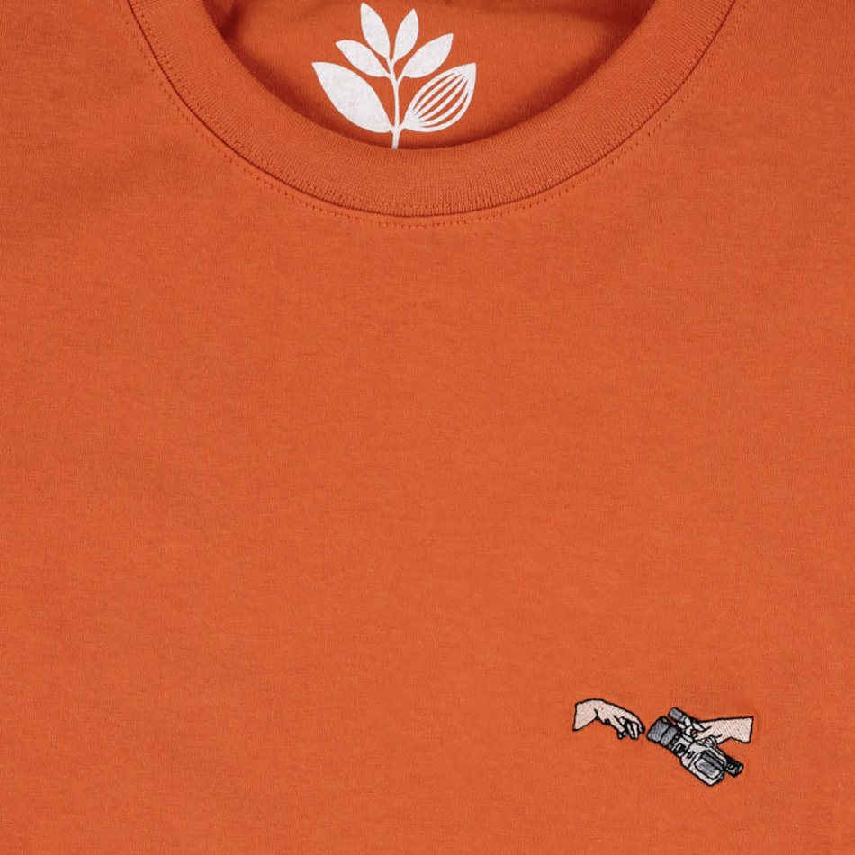 Magenta Gods Plan T-Shirt Orange
