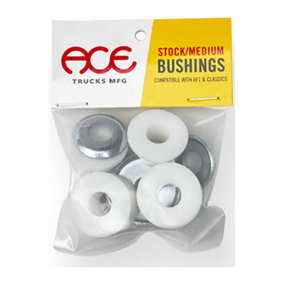 Ace Stock Medium Bushings White