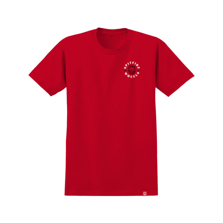 Spitfire Bighead Classic T-Shirt Red/White