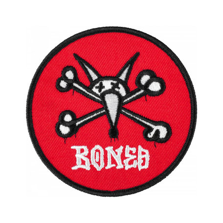 Powell Peralta Vato Rat Patch Red 3.5"