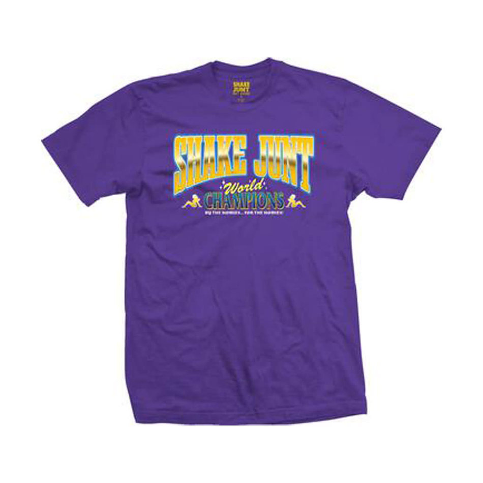Shake Junt Champions T-Shirt Purple
