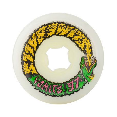 Santa Cruz Slime Ball Flame OG Wheels 78A Blue - Escapist