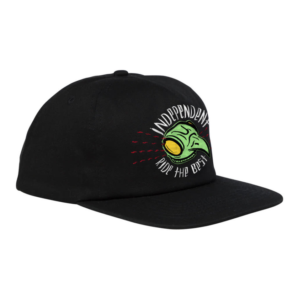 Independent Tony Hawk Transmission Snapback Hat Black