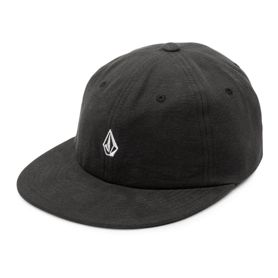 Volcom Full Stone Strapback Dad Hat Black