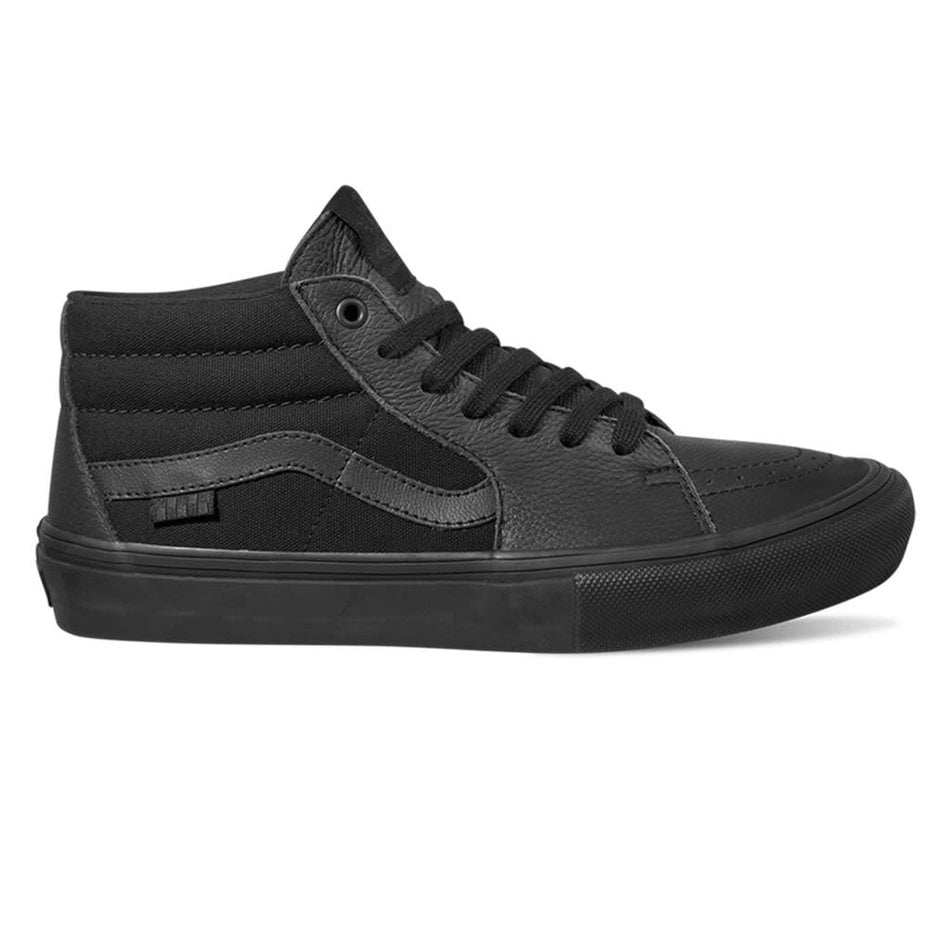 Vans Skate Grosso Mid Leather Black/Black
