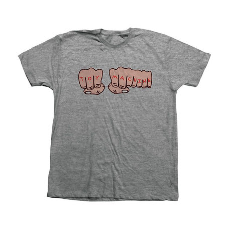 Toy Machine Fists T-Shirt Heather Grey