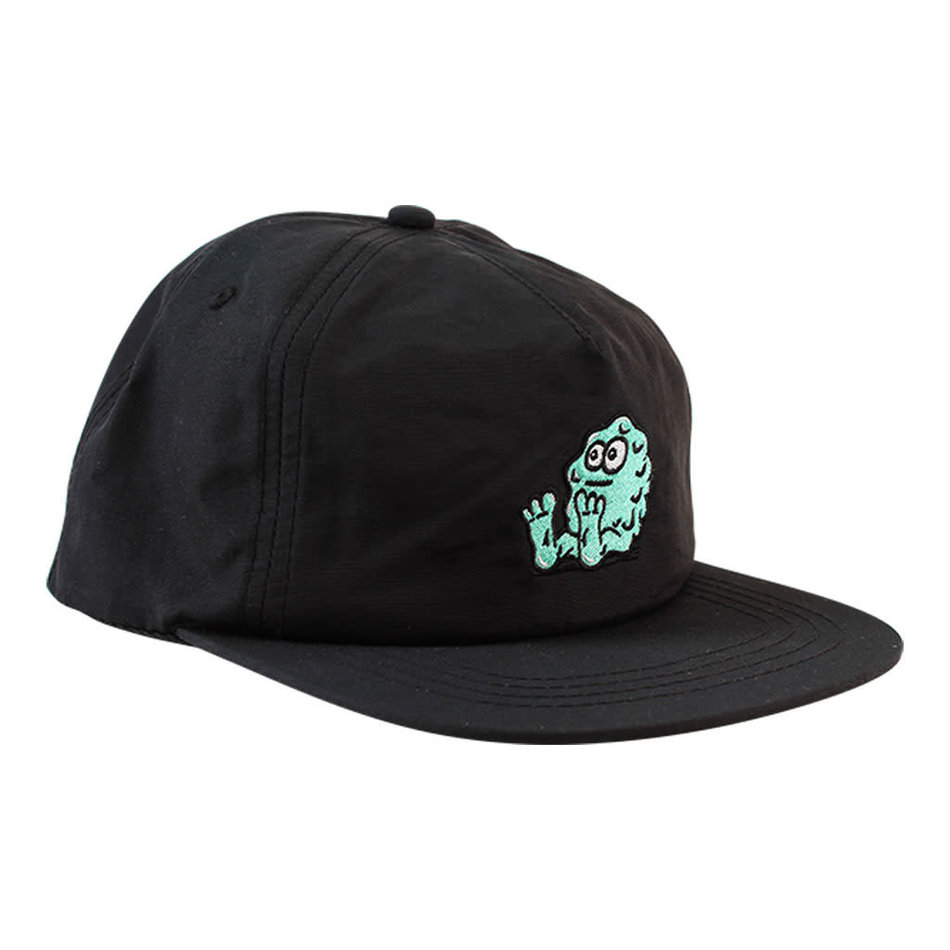 Snot Booger Logo Nylon Hat Black