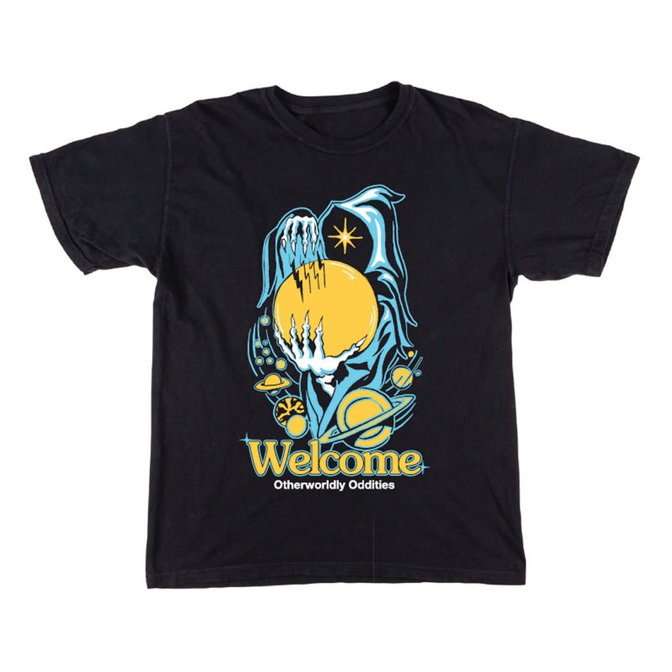 Welcome Space Wizard T-Shirt Black