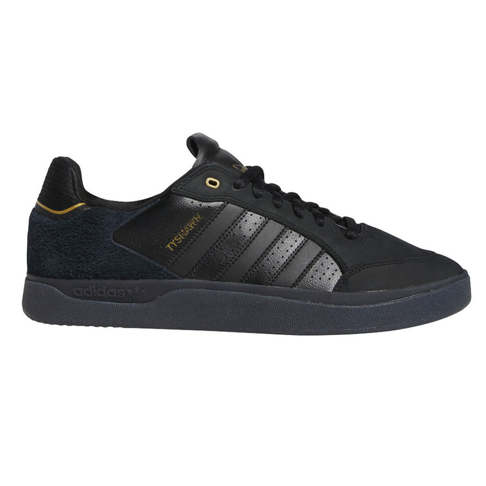 Adidas Tyshawn Low Black/Black/Metallic Gold