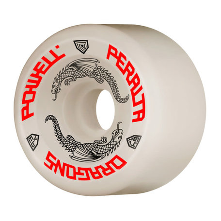 Powell Peralta Dragon Formula  93A Wheels White