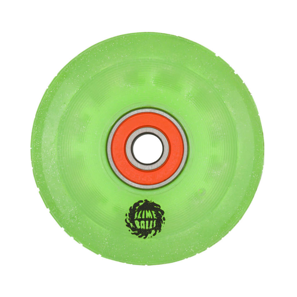 Santa Cruz Slime Ball OG Light Up Wheels w/LED and Bearings