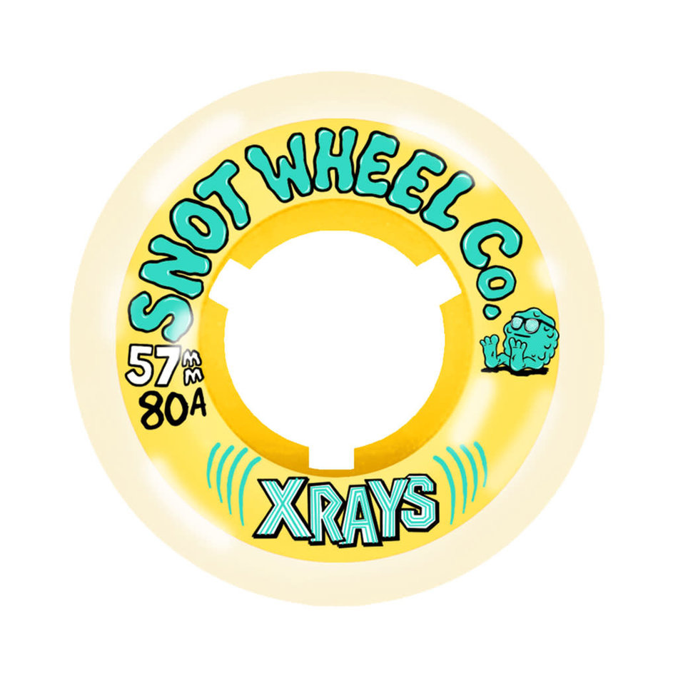 Snot X-Rays 80A Wheels Yellow