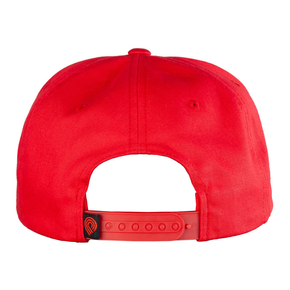 Powell Peralta Vato Rat Snapback Hat Red