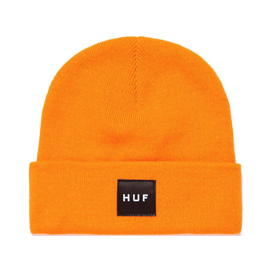 Huf Box Logo Beanie Orange